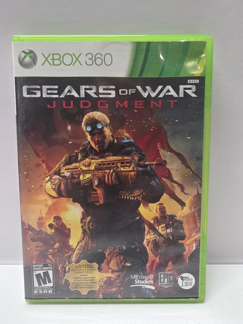 Gears Of Wars Judgement Xbox 360 Game Good Condition